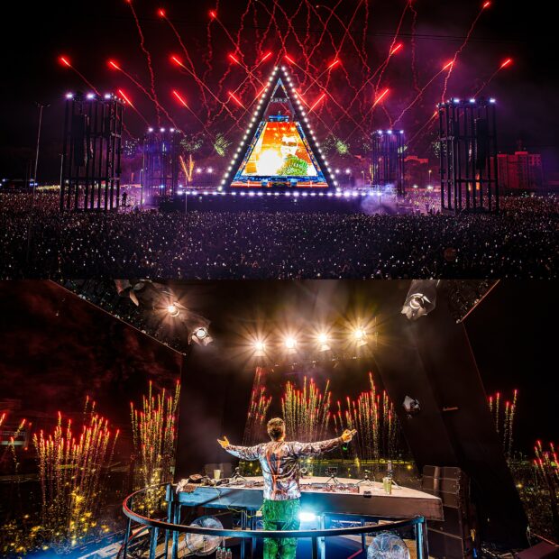 Alok em passagem da Aurea Tour por Belém, no Pará - Créditos: Filipe Miranda