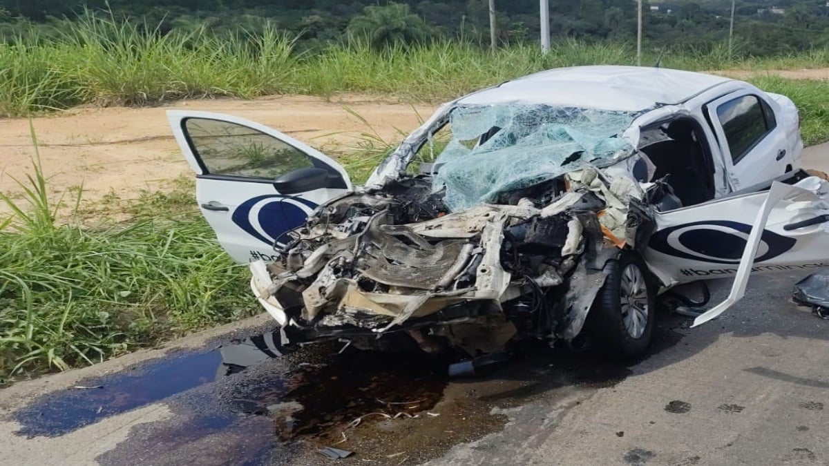 Band perde motorista em acidente brutal na BR-381 em Minas Gerais | CBMMG