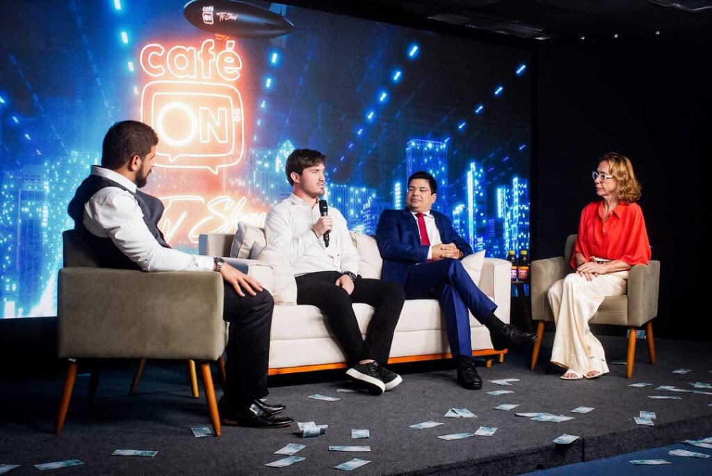 O Café ON TV Show aposta em um formato que conecta experiência, escuta e troca com o público | Divulgação