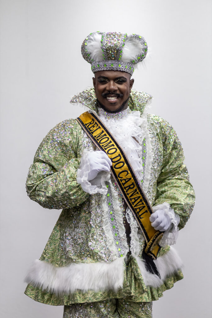 Wallace Guedes, atual Rei Momo do Carnaval de BH
@estudioctrlfotografia