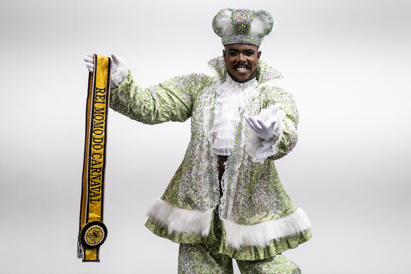 Wallace Guedes, atual Rei Momo do Carnaval de BH @estudioctrlfotografia