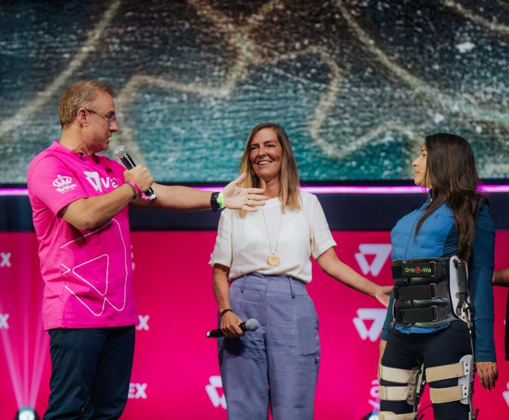 Mariano Gomide, fundador da Vtex,Tatiana Sampaio e Laís Souza (crédito: KZ Filmes Produtora)