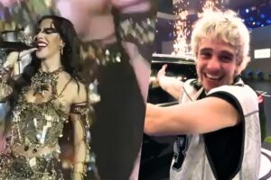 durante show marina sena descobre que juliano floss esta na final do bbb 26 e se confunde