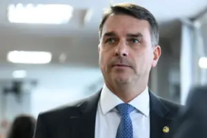 Flávio Bolsonaro lançou sua pré-candidatura à Presidência | Agência Senado