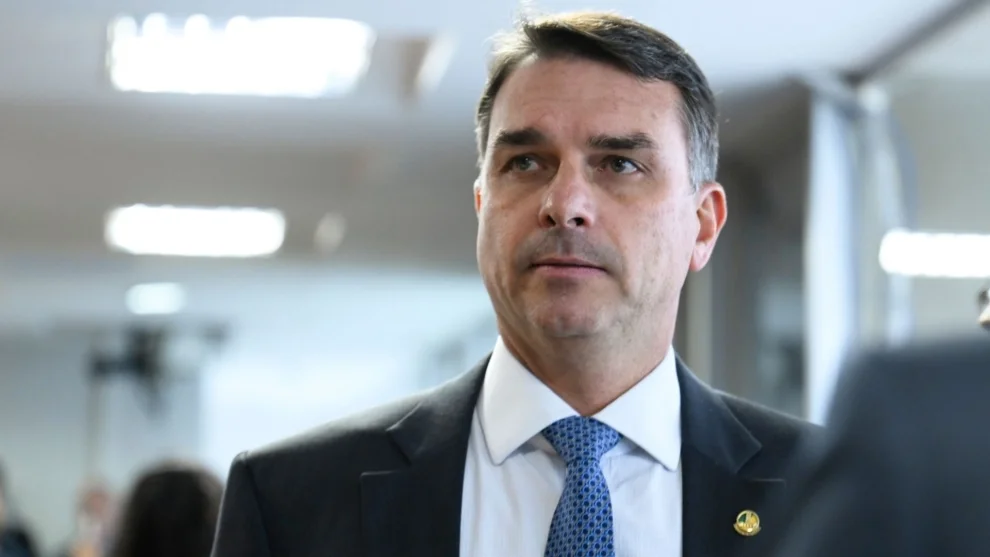 Flávio Bolsonaro lançou sua pré-candidatura à Presidência | Agência Senado