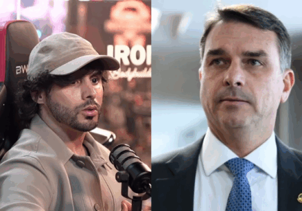 Agustin Fernandez: “Flávio Bolsonaro não conecta e a eleição já está perdida” | Reprodução (YouTube e Agência Senado))