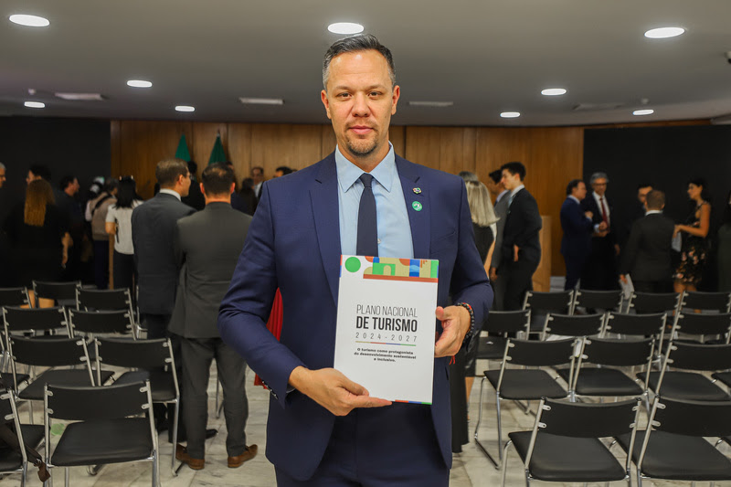 Bruno Reis é bacharel em Turismo e tem mais de 20 anos de experiência em planejamento e implementação de projetos e programas para o desenvolvimento do setor (Crédito: Renato Vaz/ Embratur)