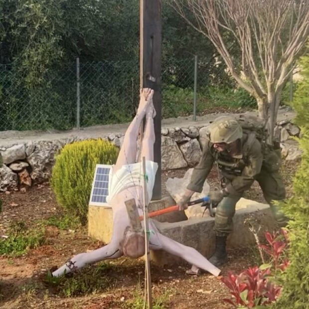 israel condena soldado do país que destruiu estátua de jesus no líbano
