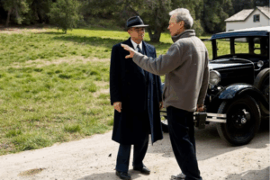 J. Edgar - Clint Eastwood, Leonardo DiCaprio (16 de novembro de 2011) | Créditos: Warner Bros. France