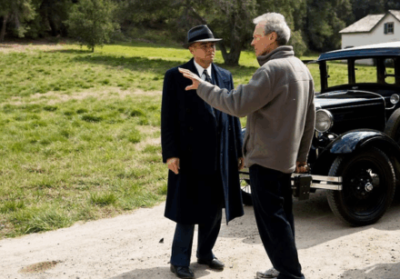 J. Edgar - Clint Eastwood, Leonardo DiCaprio (16 de novembro de 2011) | Créditos: Warner Bros. France