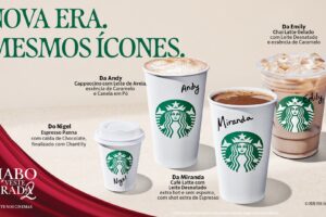 Starbucks lança drinks de O Diabo Veste Prada 2 e eu quase surtei