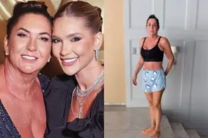 virginia exibe novo visual da mae apos serie de cirurgias