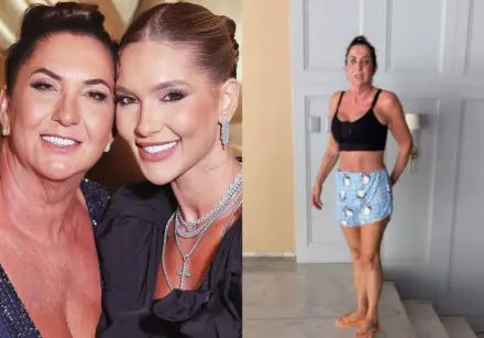 virginia exibe novo visual da mae apos serie de cirurgias