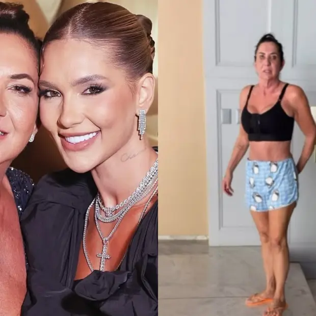 virginia exibe novo visual da mae apos serie de cirurgias