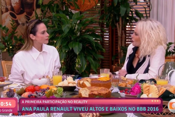 Ana Maria Braga diz que quis bater em Ana Paula Renault no BBB26 | Globo