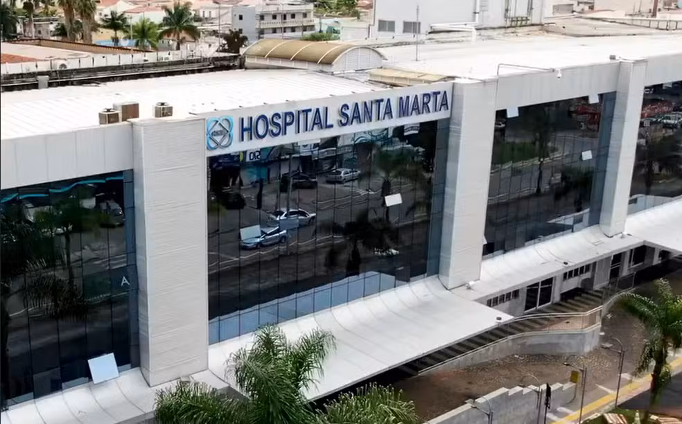 Hospital Santa Marta, em Taguatinga (DF) — Foto: Hospital Santa Marta/Divulgação