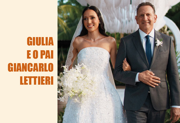 giulia e o pai giancarlo lettieri