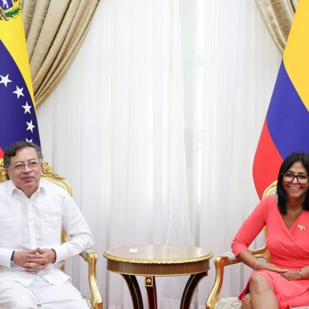 gustavo petro e delcy rodriguez