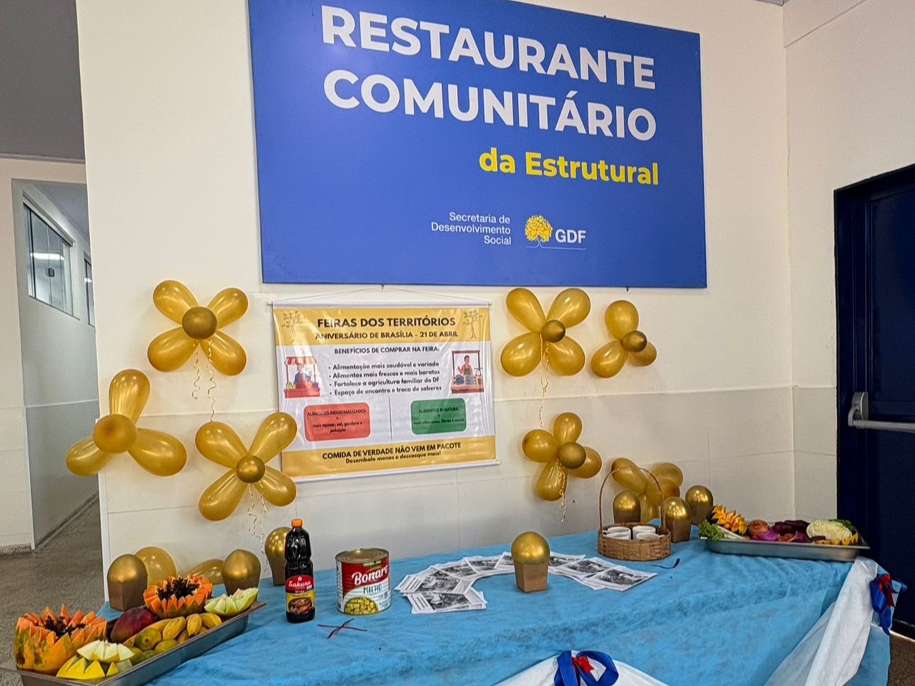 Restaurantes comunitários de Brasília servem 43 mil refeições no aniversário da capital