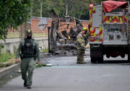 colombia crime attack explosion