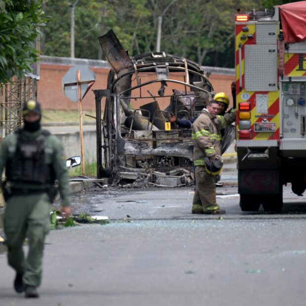colombia crime attack explosion