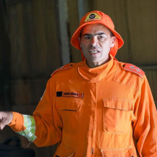 tenente michel aquino prevenção a incêndios florestais