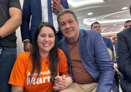 Primeira foto do dia: técnico Luxemburgo em reunião do Podemos - Foto: Divulgação