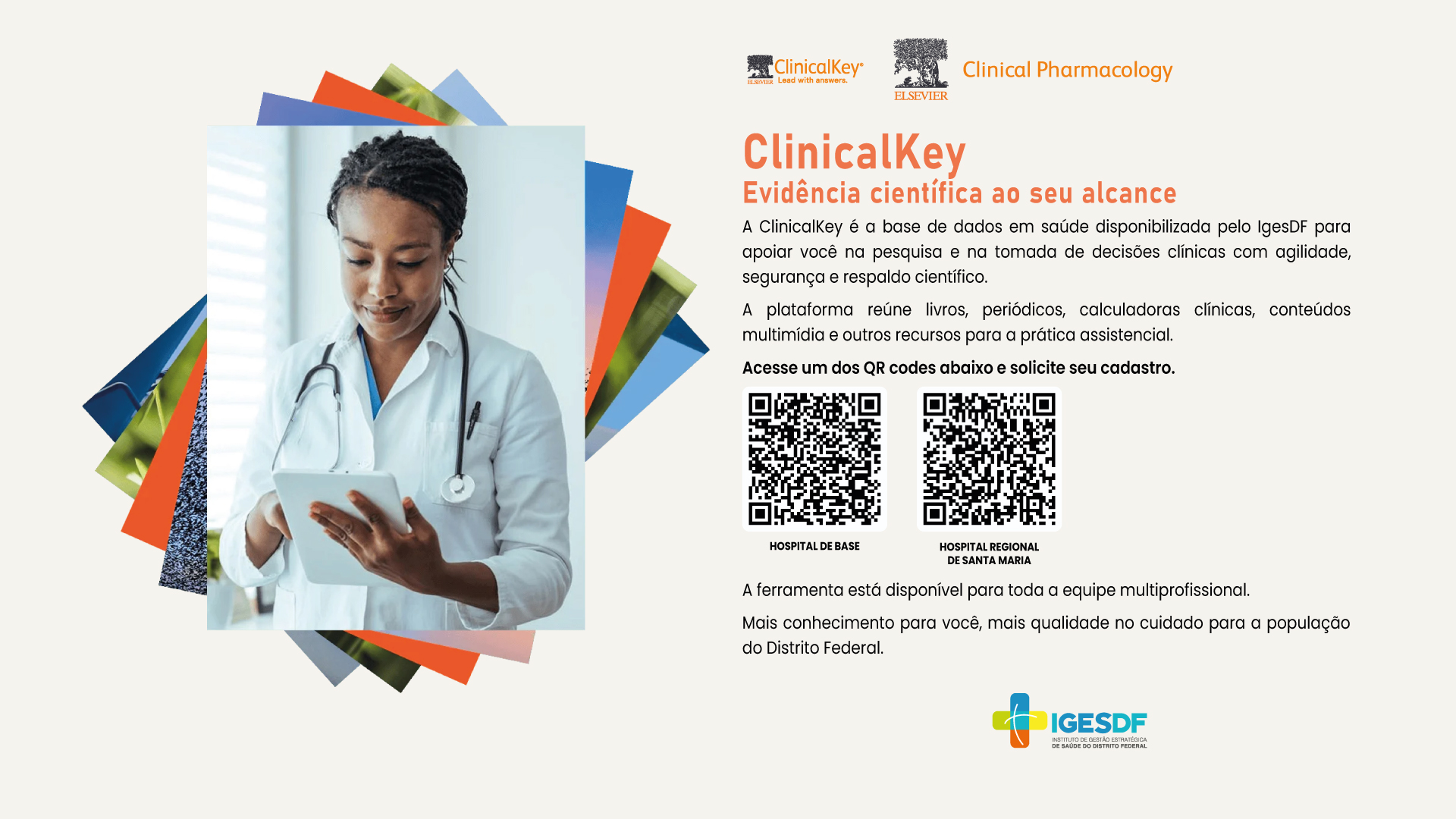 IgesDF adota ClinicalKey para decisões clínicas seguras no SUS