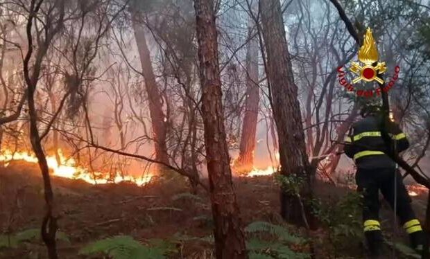 incendio italia toscanas