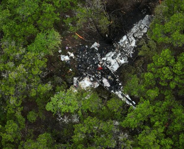 queda de avião no texas