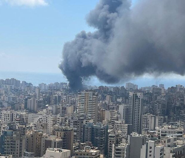 bombardeio no libano
