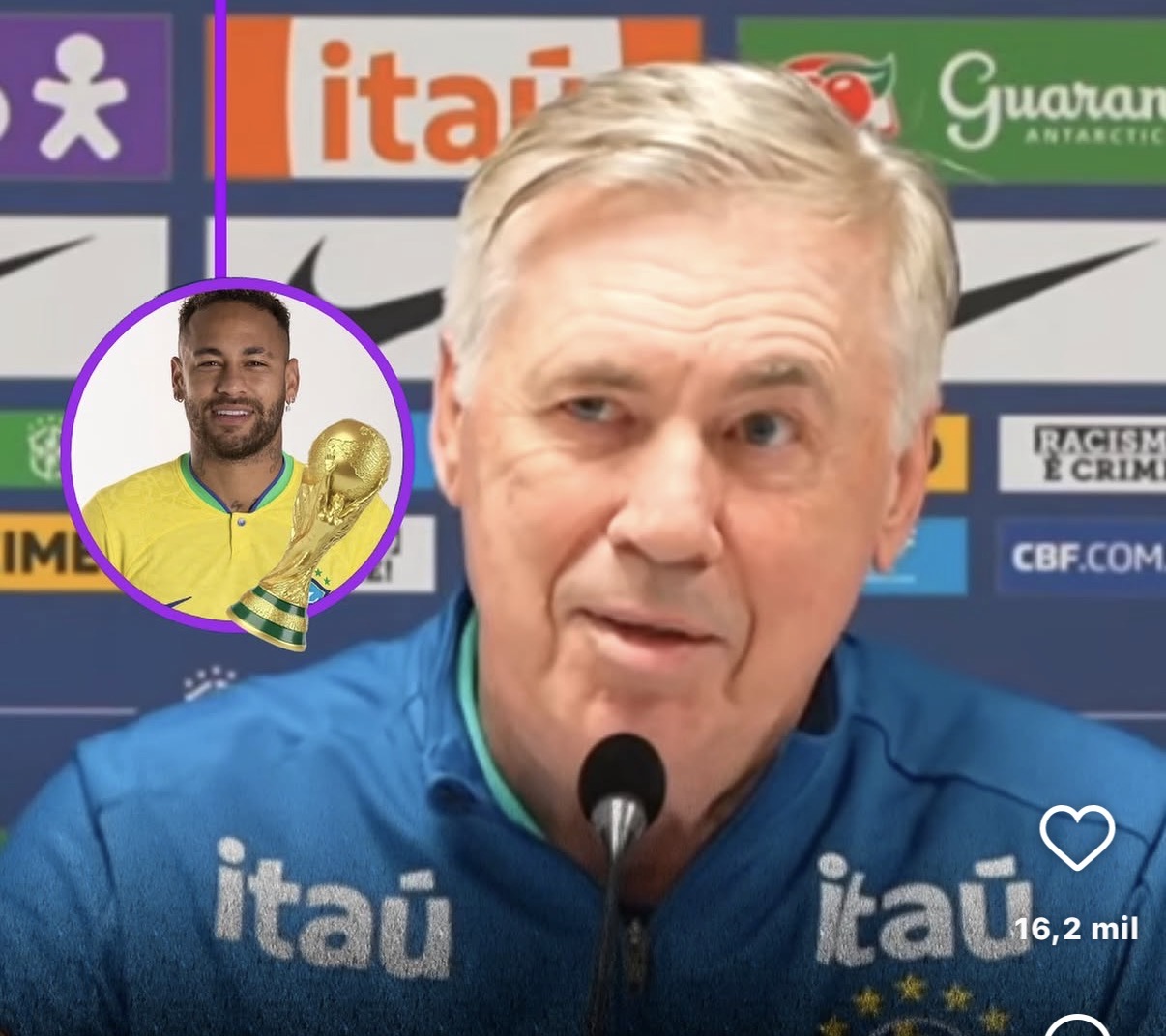 Neymar perde mais uma chance com Ancelotti e reacende debate sobre grama sintética