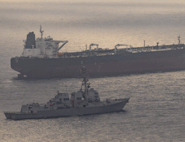 EUA interceptam navio Irá