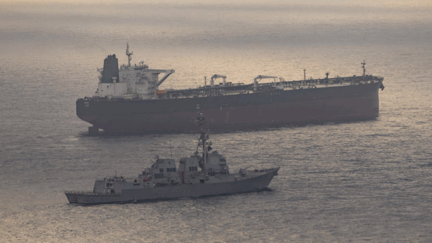 EUA interceptam navio Irá