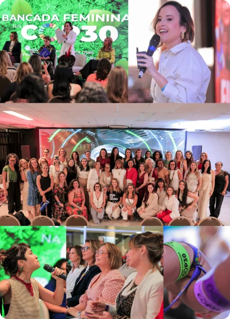 Por mais mulheres na política