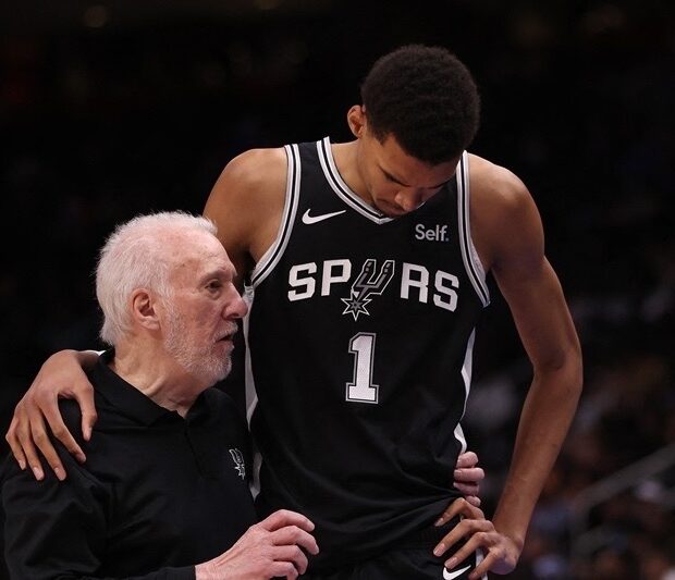 Gregg Popovich e Wembanyama