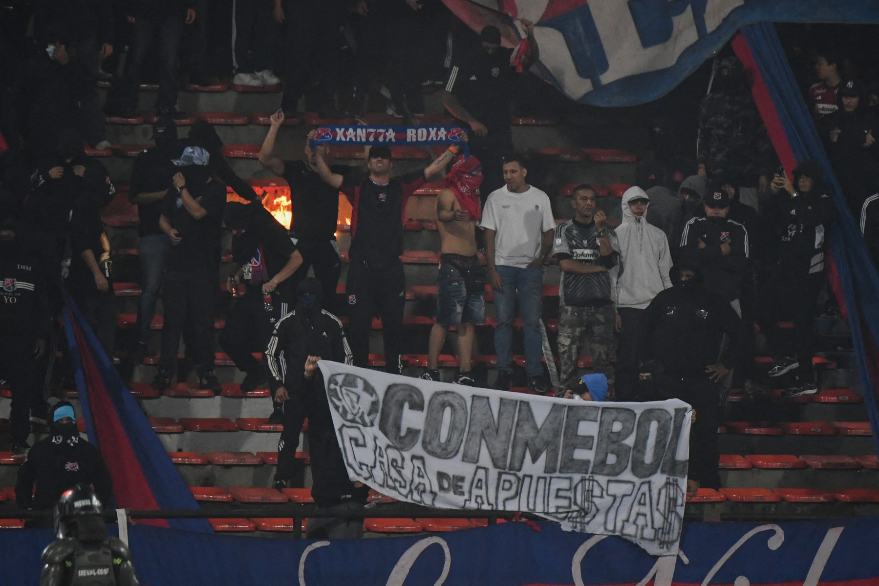fbl libertadores medellin flamengo fans