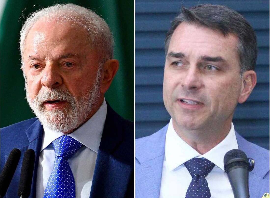 Futura/Apex: Flávio Bolsonaro tem 46,9% contra 44,4% de Lula no 2º turno, em empate técnico