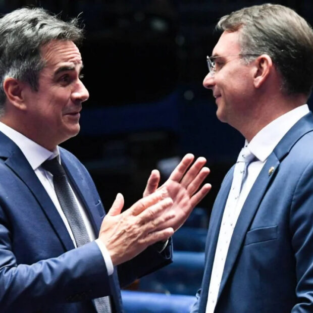 cironogueira e flavio bolsonaro