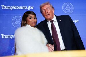 president trump delivers remarks during the treasury department's trump accounts summit at andrew w. mellon auditorium