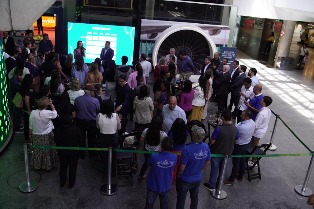 lançamento do lounge da brasília receptivo no aeroporto de brasília foto angela braga.