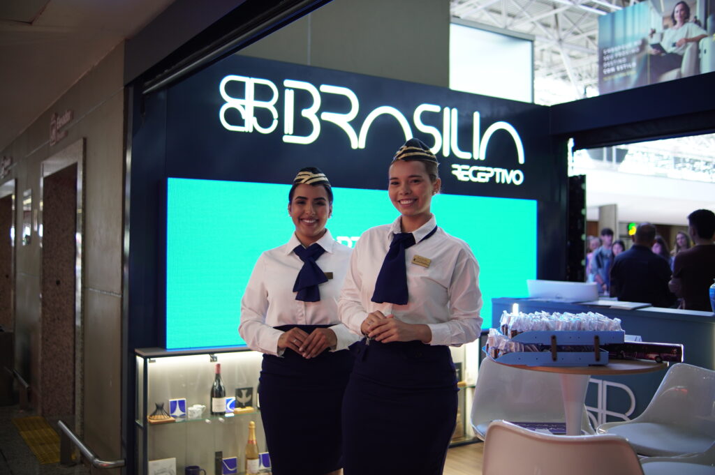 lançamento do lounge da brasília receptivo no aeroporto de brasília foto angela braga