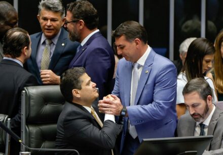 flavio com alcolumbre