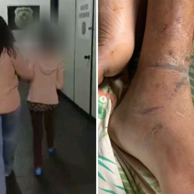 mãe é presa suspeita de torturar filho e mantê lo acorrentado em go