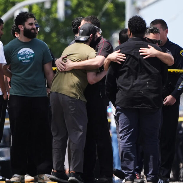 homenagem segurança morto em ataque a mesquita