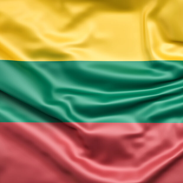 flag of lithuania