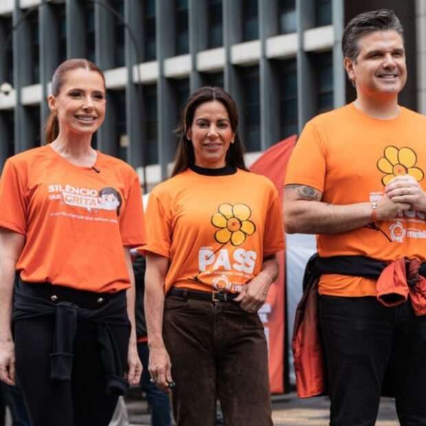 O Instituto Mantelli participou da caminhada “Silêncio que Grita” na Avenida Paulista, reforçando a importância da conscientização e da proteção de crianças e adolescentes. Créditos - Reprodução Instagram