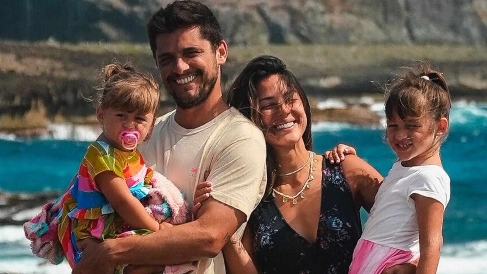Bruno Gissoni e Yanna Lavigne vivem com as filhas em meio às montanhas de Itamonte, no Sul de Minas
