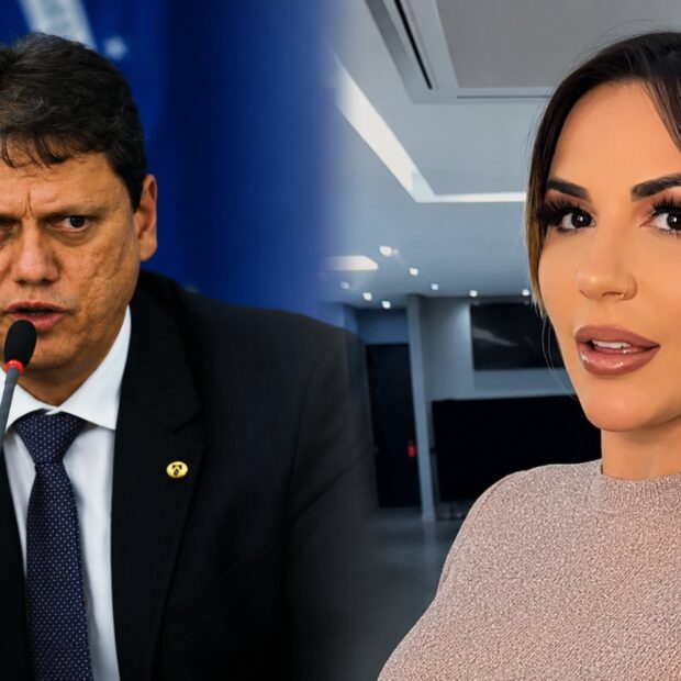 Tarcísio de Freitas afirmou que operador financeiro do PCC tinha caixa de dinheiro destinada a Deolane Bezerra - Reprodução