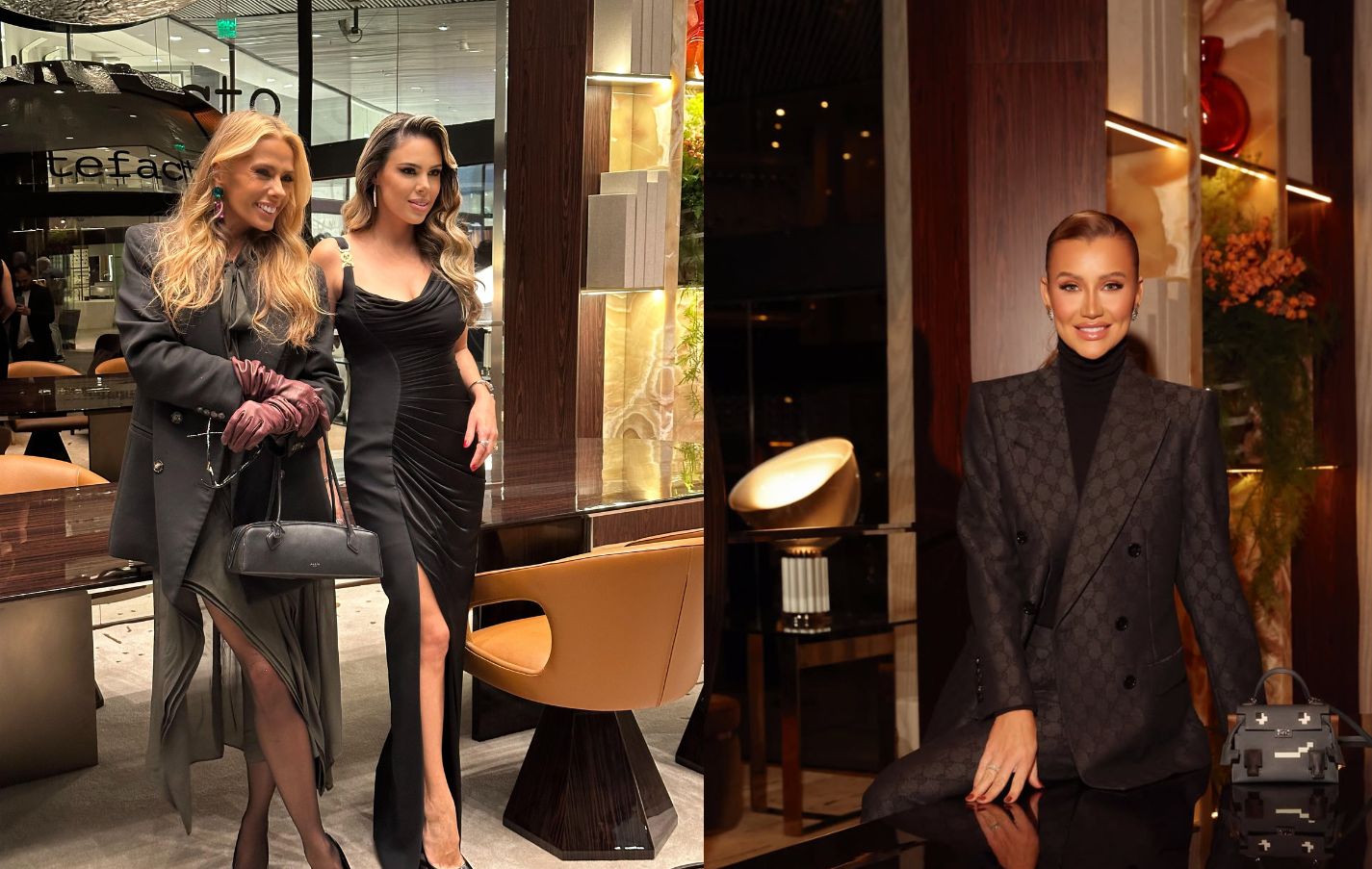 Camila Pimenta atrai famosos como Ana Paula Siebert e Galisteu em mostra - Reprodução / Assessoria